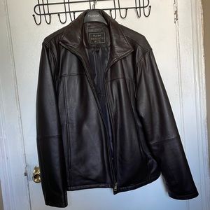 Jos. A. Bank Reserve Collection Traditional Fit 100% Genuine Leather Jacket - L